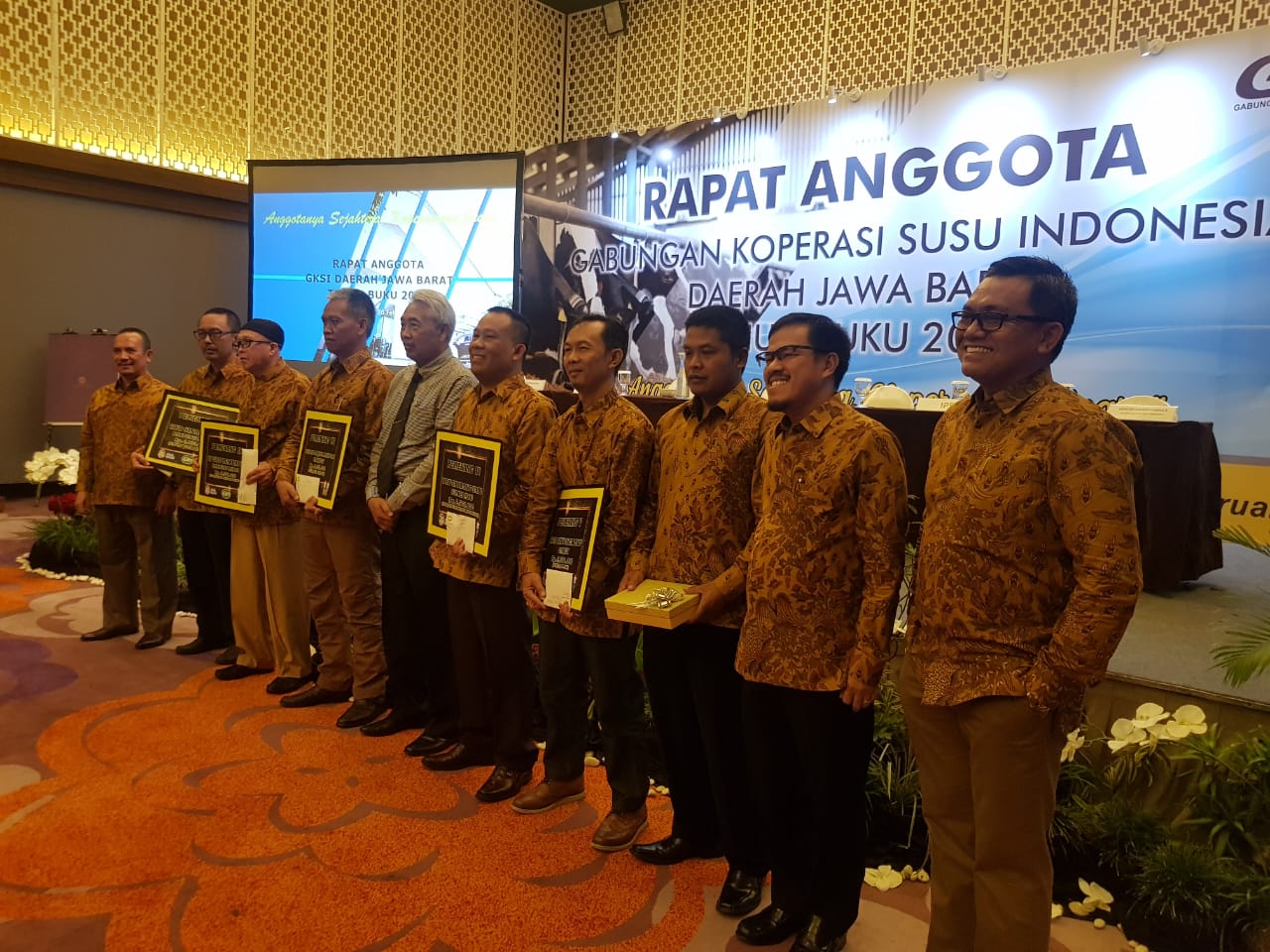 Annual Member Convention of Gabungan Koperasi Susu Indonesia (GKSI) West Java Region 2020
